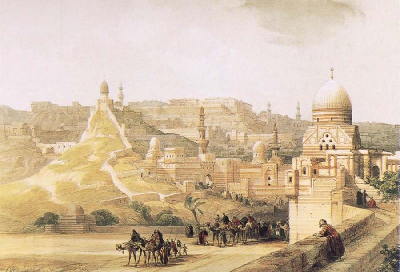 David Roberts The Citadel of Cairo